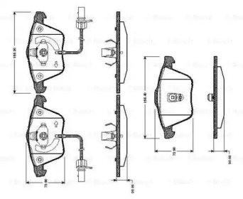 BOSCH 0 986 TB2 436