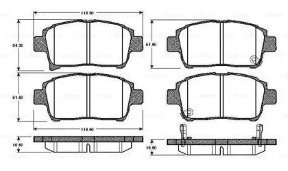 BOSCH 0 986 TB2 438