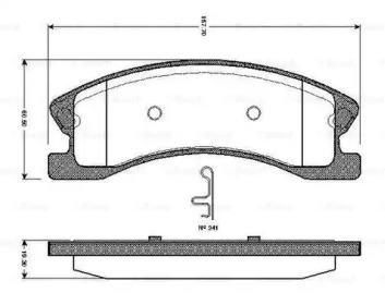 BOSCH 0 986 TB2 439