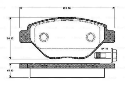 BOSCH 0 986 TB2 442