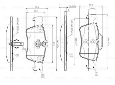 BOSCH 0 986 TB2 451