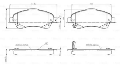 BOSCH 0 986 TB2 463