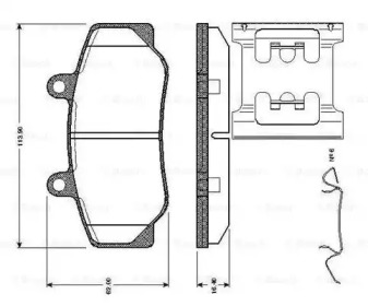 BOSCH 0 986 TB2 542