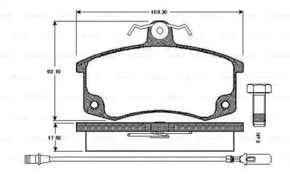 BOSCH 0 986 TB2 567