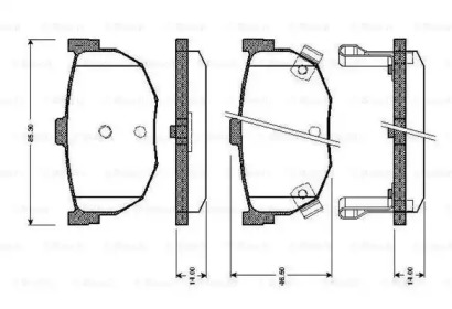 BOSCH 0 986 TB2 618