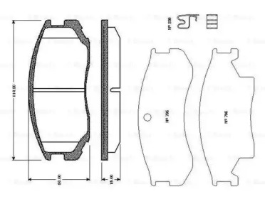 BOSCH 0 986 TB2 651