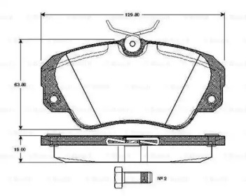 BOSCH 0 986 TB2 666