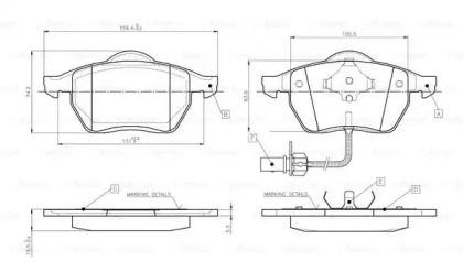 BOSCH 0 986 TB2 673