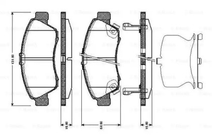 BOSCH 0 986 TB2 686