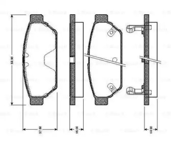 BOSCH 0 986 TB2 698