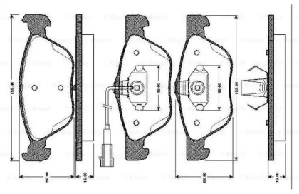 BOSCH 0 986 TB2 733