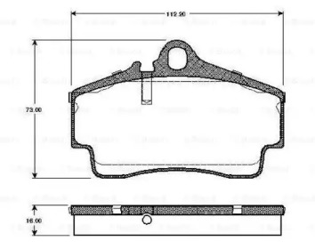 BOSCH 0 986 TB2 765