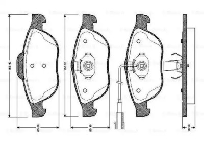 BOSCH 0 986 TB2 767