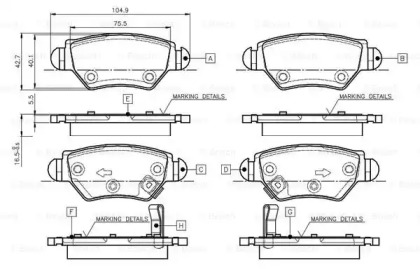 BOSCH 0 986 TB2 777