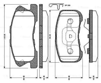 BOSCH 0 986 TB2 794