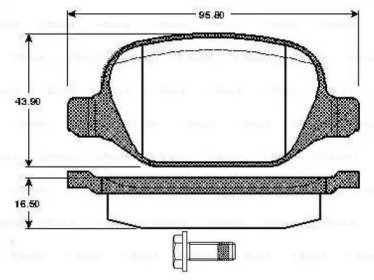 BOSCH 0 986 TB2 797