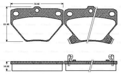 BOSCH 0 986 TB2 802