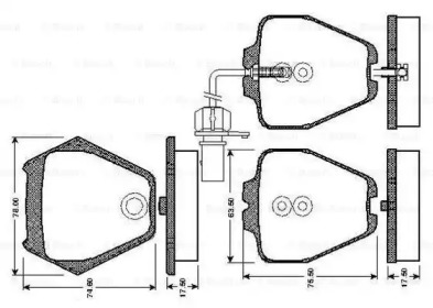 BOSCH 0 986 TB2 808