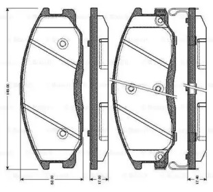 BOSCH 0 986 TB2 815