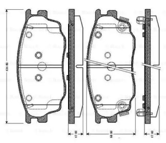 BOSCH 0 986 TB2 822