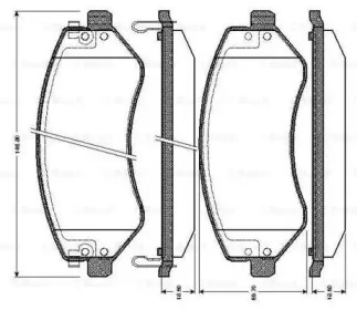 BOSCH 0 986 TB2 826