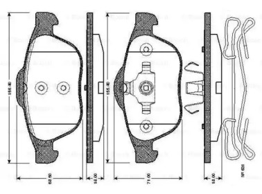 BOSCH 0 986 TB2 831