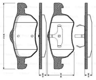 BOSCH 0 986 TB2 841