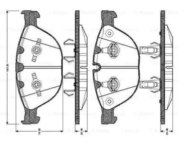 BOSCH 0 986 TB2 847