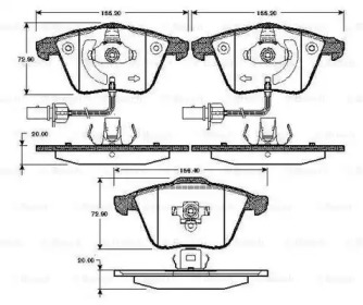 BOSCH 0 986 TB2 849