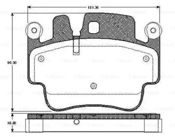 BOSCH 0 986 TB2 854