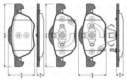 BOSCH 0 986 TB2 873