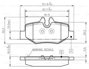 BOSCH 0 986 TB2 883