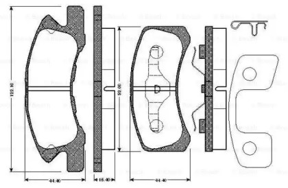 BOSCH 0 986 TB2 884