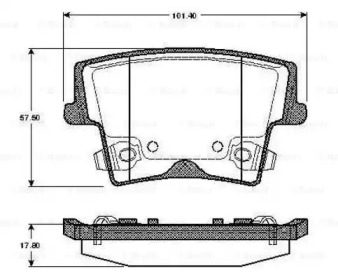 BOSCH 0 986 TB2 887