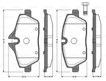 BOSCH 0 986 TB2 889