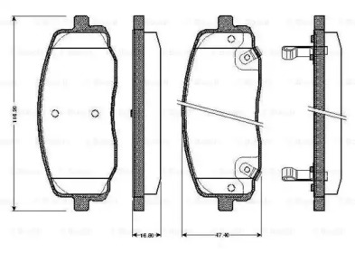 BOSCH 0 986 TB2 891