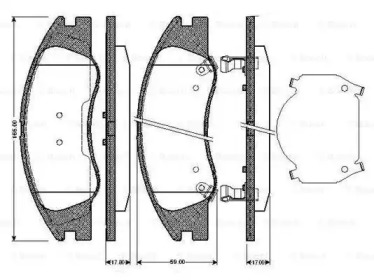 BOSCH 0 986 TB2 892