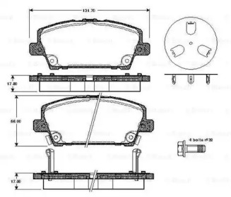 BOSCH 0 986 TB2 934