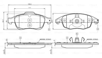 BOSCH 0 986 TB2 949