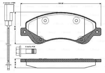 BOSCH 0 986 TB2 952