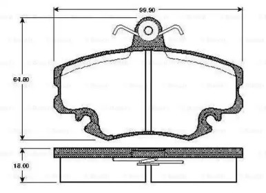 BOSCH 0 986 TB2 953