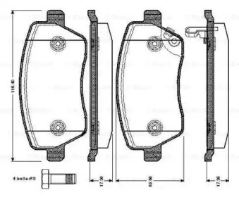 BOSCH 0 986 TB2 965