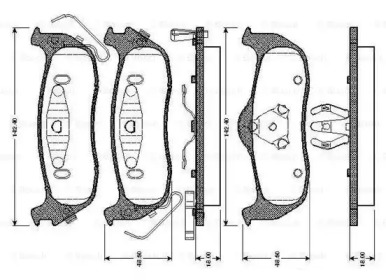 BOSCH 0 986 TB2 966