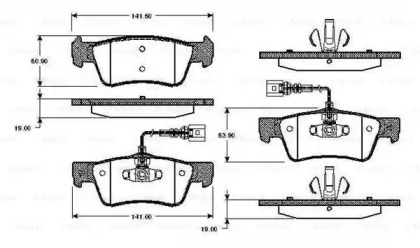 BOSCH 0 986 TB2 968