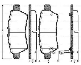 BOSCH 0 986 TB2 969