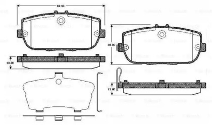 BOSCH 0 986 TB2 970