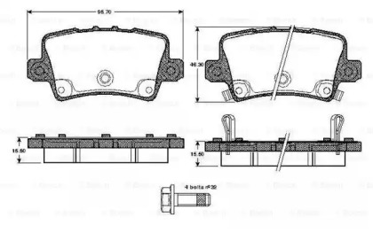 BOSCH 0 986 TB2 974