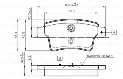 BOSCH 0 986 TB2 980