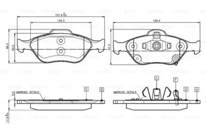 BOSCH 0 986 TB3 016