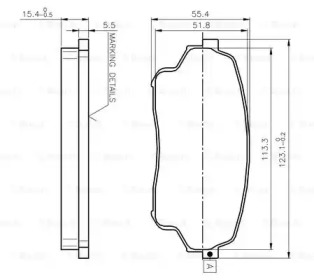 BOSCH 0 986 TB3 023